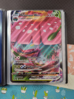 Pokemon TCG - Venusaur VMAX Promo Full Art Holo JUMBO Pokemon Card SWSH102 - NM