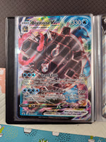 Pokemon TCG - Blastoise VMAX Promo Full Art Holo JUMBO Pokemon Card SWSH103 - NM