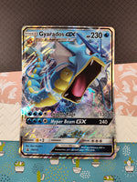 Pokemon TCG - Gyarados GX Promo Full Art Holo JUMBO Pokemon Card SM212 - NM