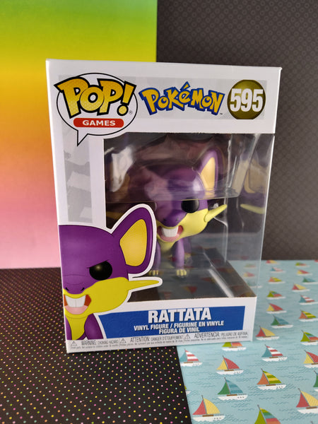 2020 Funko Pop! Pokemon Rattata #595 NIB