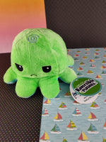 TeeTurtle: The Original Reversible Octopus Plushie, Blue/Green NWT