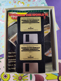 Vintage 1990 Broderbund Where in the World is Carmen Sandiego DELUXE Edition IBM/Tandy