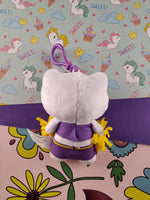 Sanrio Hello Kitty Plush Cheerleader Keychain 4"