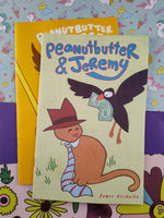 Vintage 2000/2001 1st Printings Peanut Butter & Jeremy Issues #1 + #2 Comics by James Kochalka, Softcover