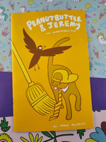 Vintage 2000/2001 1st Printings Peanut Butter & Jeremy Issues #1 + #2 Comics by James Kochalka, Softcover