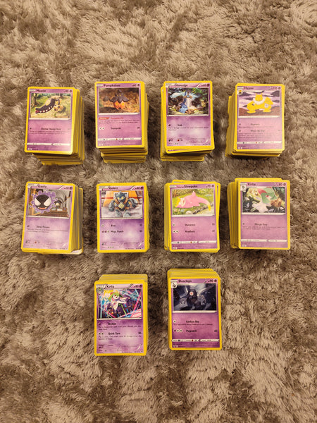 Pokemon TCG Lot 1,800+ Cards, Psychic Type, No Trainers No Energy