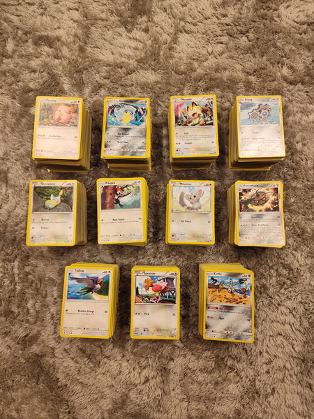 Pokemon TCG Lot 2,000+ Cards, Colorless/Metal Type, No Trainers No Energy