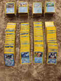 Pokemon TCG Lot 1,600+ Cards, Water Type, No Trainers No Energy