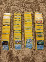 Pokemon TCG Lot 1,600+ Cards, Water Type, No Trainers No Energy