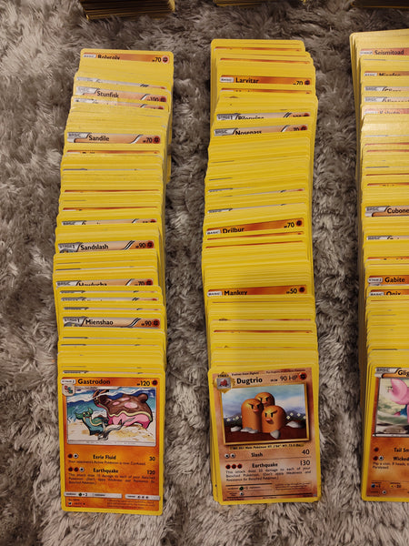 Pokemon TCG Lot 2,500+ Cards, Fighting Type, No Trainers No Energy – Pfaltzcraftsmore