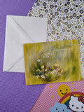 Vintage Thinking of You Greeting Card "Happiness Is..." Clean & Unused