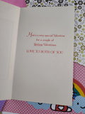 Vintage Valentines Greeting Card "To Grandmother and Grandfather" Clean & Unused