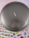 Vintage 1989 Round Metal Tin Tray SNP Chicago Easter Bunnies "Somebunny Loves Me" Plate 13"