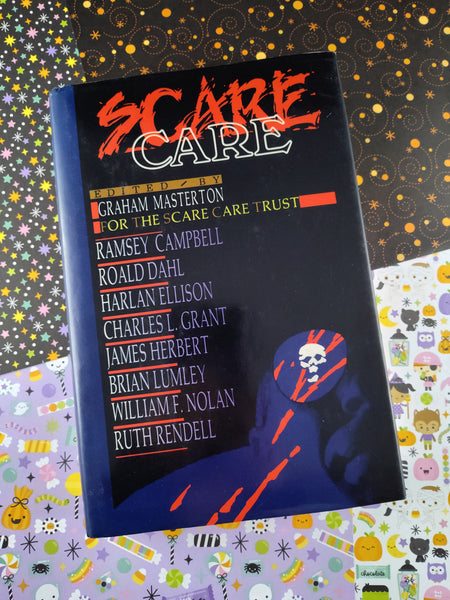 Vintage 1989 First Edition "Scare Care" Hardcover Compilation, Nice & Clean