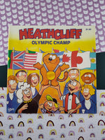 Vintage 1985 Watermill Press Heathcliff: Olympic Champ Softcover