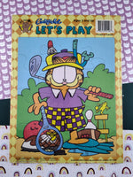 Vintage 2002 Bendon Garfield "Let's Play" Frame-Tray Puzzle, New/Sealed