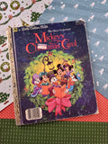 Vintage 1983 Hardcover Little Golden Book "Mickey's Christmas Carol"