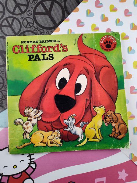 Vintage 1985 Norman Bridwell Clifford's Pals Clifford the Big Red Dog Softcover