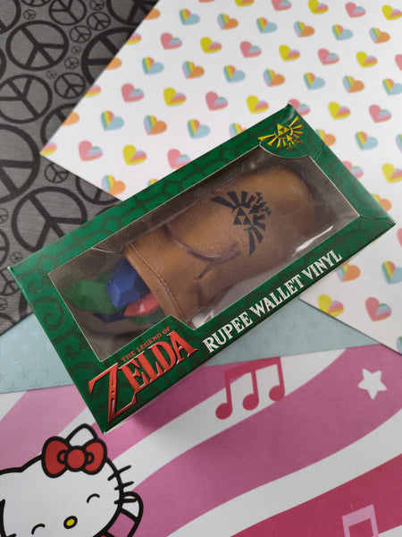 2017 Nintendo Legend of Zelda Rupee Wallet Vinyl By CultureFly NIB