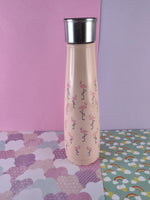 S'ip By S'well 15 Oz Stainless Thermos, Pink Flamingos Pattern, Clean