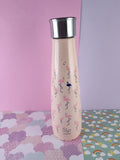 S'ip By S'well 15 Oz Stainless Thermos, Pink Flamingos Pattern, Clean