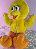 Vintage 1996 "Tickle Me" Big Bird Plush, 12" Talking Giggling Vibrating TYCO Untested