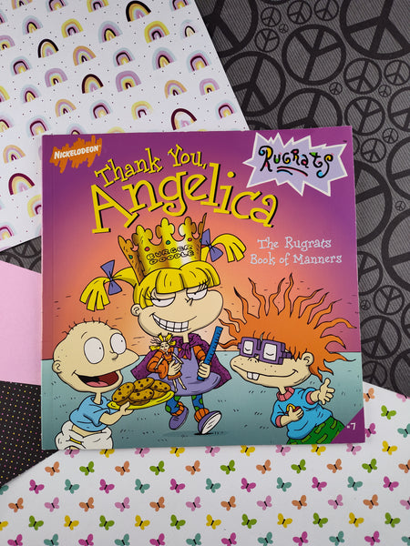 Vintage 1999 1st Printing Nickelodeon Rugrats: Thank You, Angelica Softcover