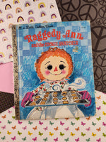 Vintage 1972 Little Golden Book: Raggedy Ann and the Cookie Snatcher Hardcover