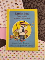 Vintage 1976 Childrens' Choice Book Club, Little Fox Goes to the End of the World" Hardcover