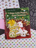 Vintage 2002 Little Golden Book: The Poky Little Puppy's First Christmas Hardcover