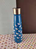 S'ip By S'well 15 Oz Stainless Thermos, Blue Kitty Cats Swimming Pool Pattern, Clean