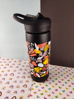 Eddy®+ 20 oz Water Bottle Insulated Stainless Steel, Colorful Floral Artsy