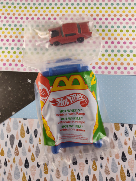 Vintage 1995 Hot Wheels Vehicle with Ramp McDonalds Toy SEALED