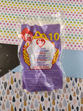 McDonald's TY Teeny Beanie Baby, Stretchy the Ostrich, NEW & SEALED