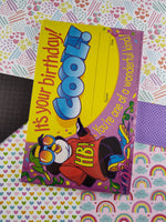Vintage 1997 TREND T-8102 Homeschool "It's Your Birthday!" Penguin Unused Cards, New & Sealed