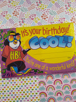 Vintage 1997 TREND T-8102 Homeschool "It's Your Birthday!" Penguin Unused Cards, New & Sealed