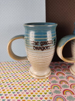 The Hobbit Movie Set New Zealand Lord of the Rings The Green Dragon Mugs, Set/2