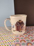 Vintage Longaberger "Roger & Ginger" Christmas 2000 Coffee Mug, Excellent Shape