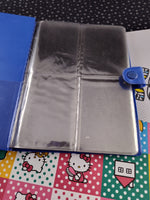 Vintage 1990's Pokemon Charmander Blue 4-Pocket TCG Binder, Great Condition