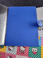 Vintage 1990's Pokemon Charmander Blue 4-Pocket TCG Binder, Great Condition