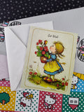 Vintage Little Helpers Greeting Card "Get Well" Clean & Unused