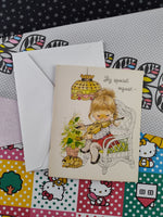 Vintage Get Well Soon Greeting Card "By Special Request" Clean & Unused