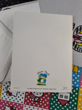 Vintage Blessed Friends Greeting Card "Get Well Wishes" Clean & Unused