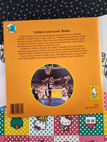 Vintage 1993 NBA All-Stars Dynamic Duos Golden Book Softcover, Nice & Clean