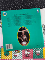 Vintage 1993 NBA All-Stars Slam Dunk Golden Book Softcover, Nice & Clean