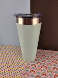 Ello Beacon 24oz Vacuum Stainless Steel Tumbler, Light Blue, Like New