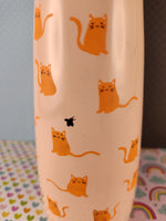 Sip By S'well 10 Oz Stainless Thermos, Pink Kitty Cats Pattern, Clean