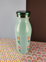 Manna Stainless Children's Thermos, Blue Mermaid Pattern, Clean