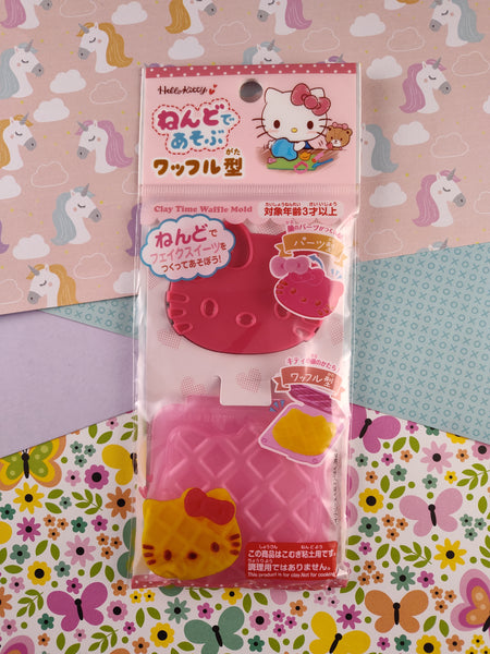 2020 Sanrio Hello Kitty Clay Time Waffle Mold, Japanese Packaging
