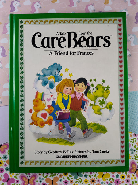 Vintage 1983 A Tale from the Care Bears: A Friend for Frances Parker Brothers Hardcover